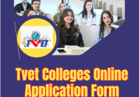 Tvet Colleges Online Application Form  2026-2027